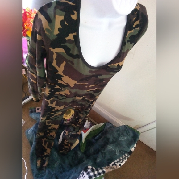 Camouflage Jumpsuit - i>r Style# NS127 - Picture 5 of 16